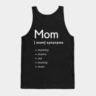 Mom Synonyms Tank Top